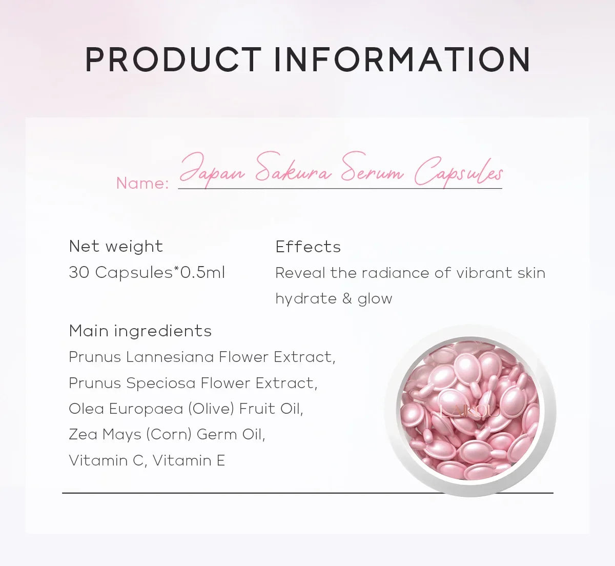Sérum SAKURA