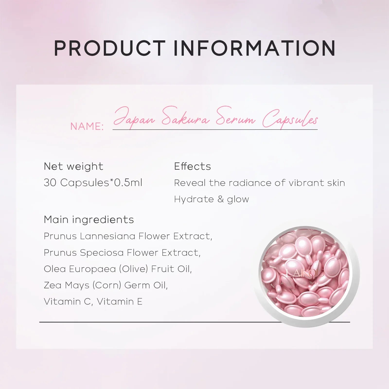 Sérum SAKURA